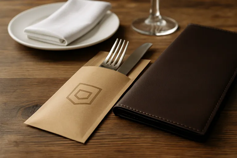 Bestekzakjes en menumappen: de perfecte presentatie voor horeca en catering