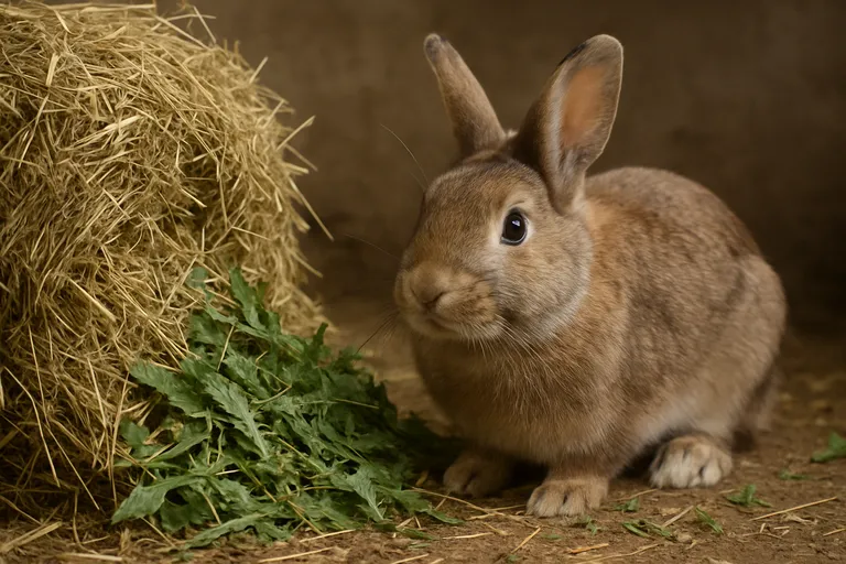 Hooi en kruiden voor konijnen: de basis voor een gezond dieet