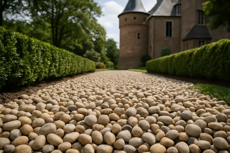 Kasteelgrind als alternatief voor dakgrind