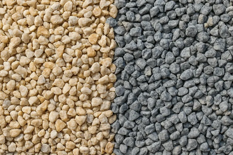 Kleurvariaties van kasteelgrind voor jouw project